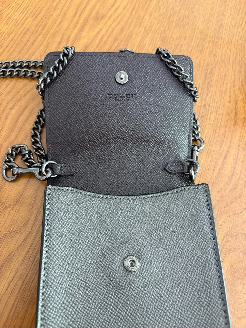 Coach color silver